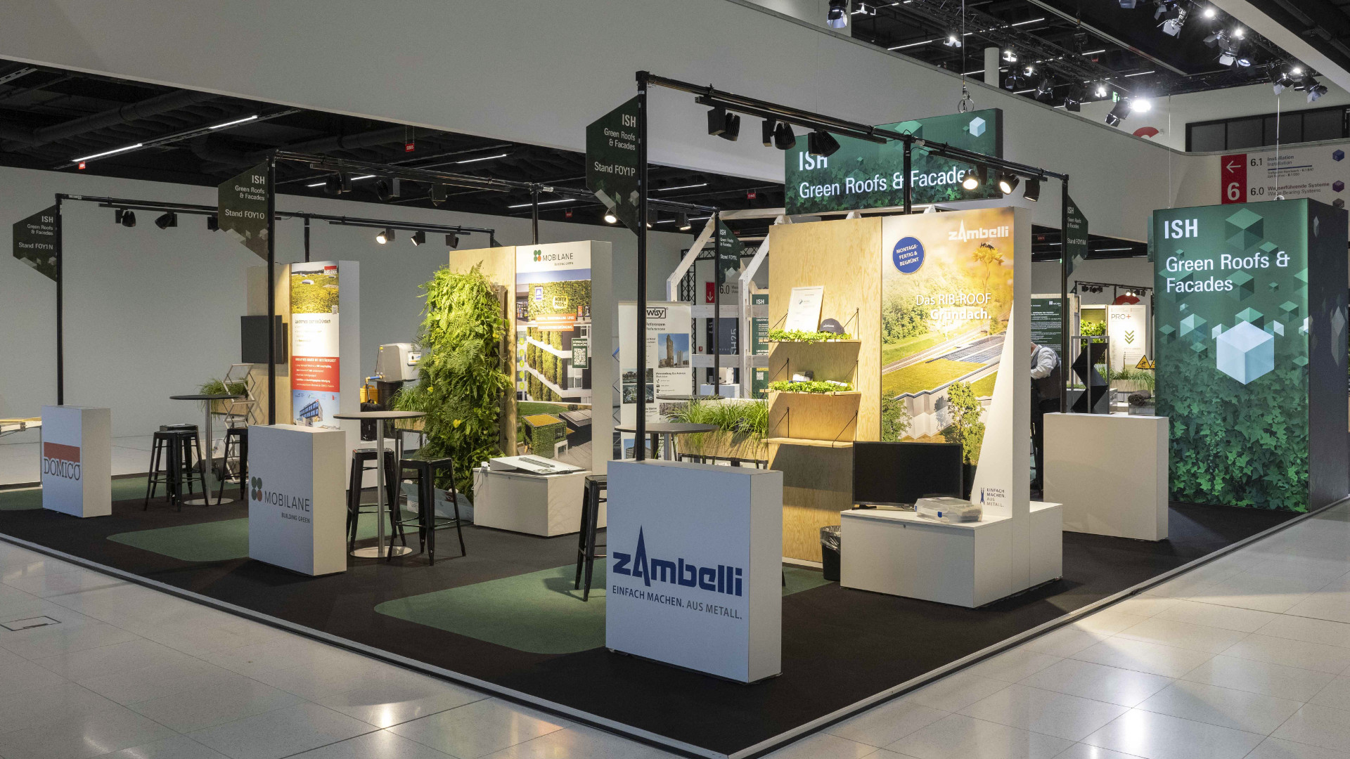Green Roofs & Facades Areal/ ISH 2025