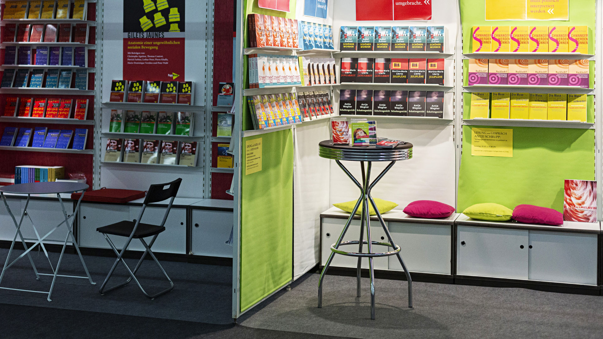 Exhibition of books at the Frankfurter Buchmesse