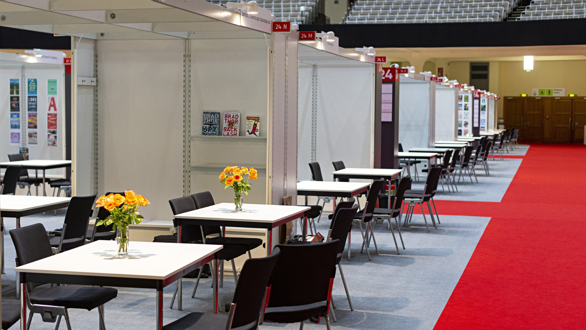 Seating at the Frankfurter Buchmesse