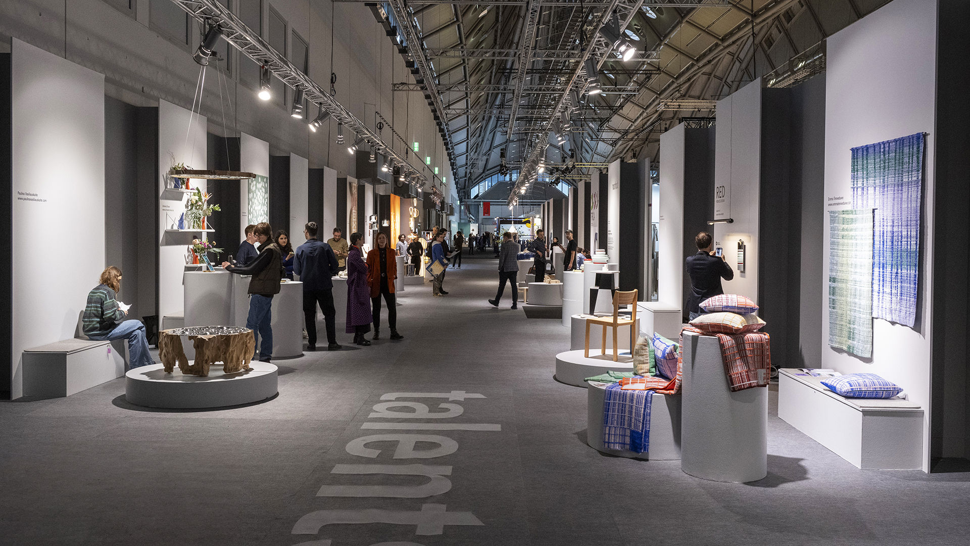 Exhibits by young designers at Ambiente 2024