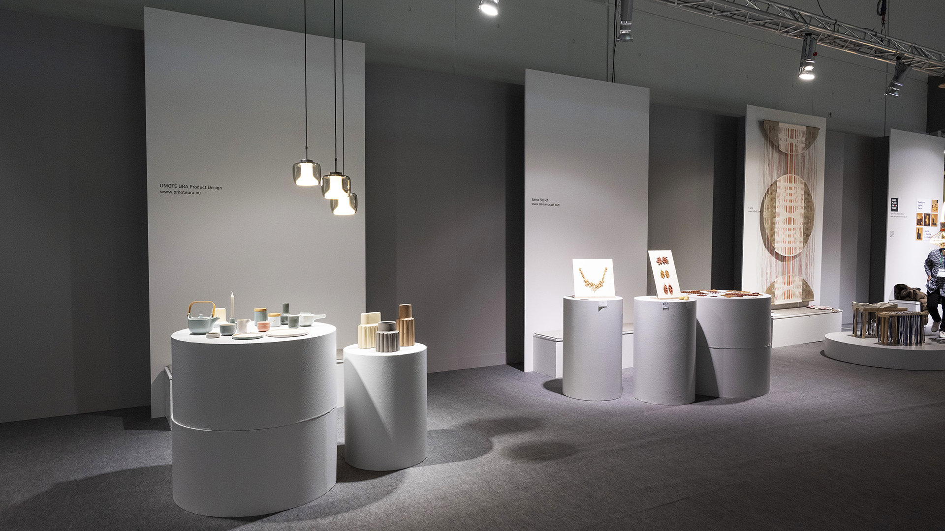 Exhibits by young designers at Ambiente 2024