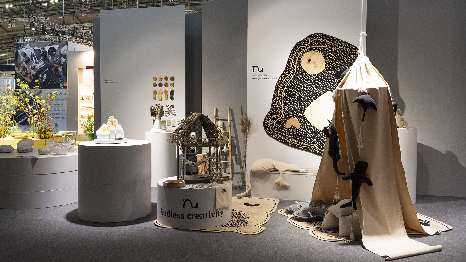 Exhibits by young designers at Ambiente 2024