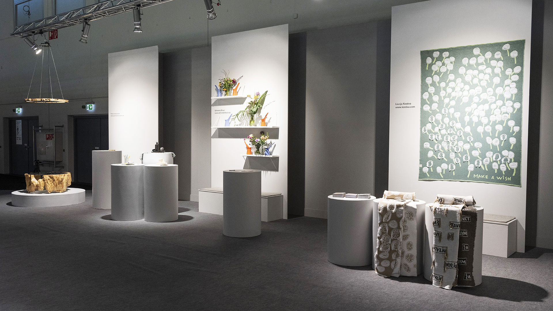 Exhibits by young designers at Ambiente 2024