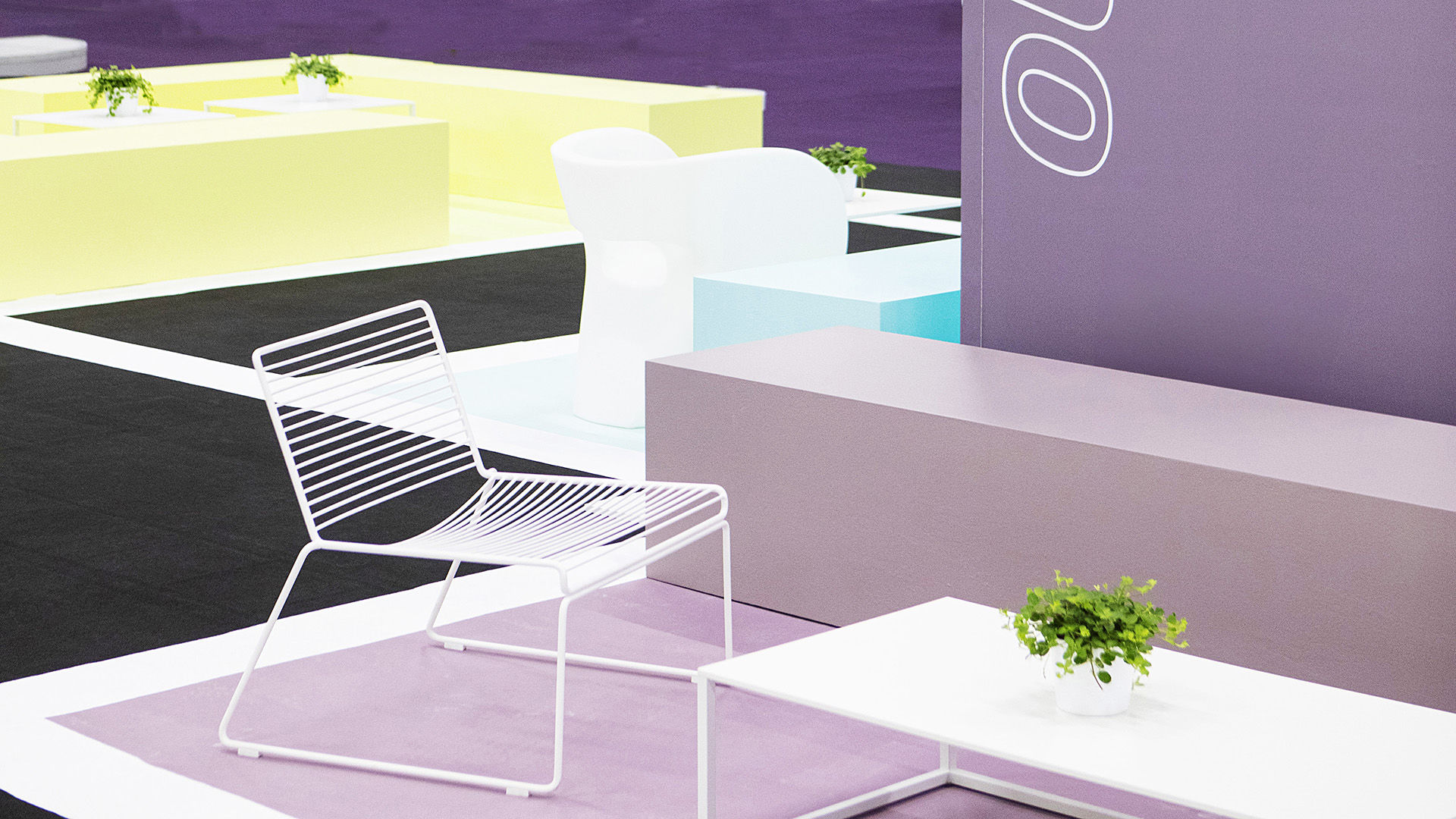 Seating area Café Outdoor - Heimtextil 2024