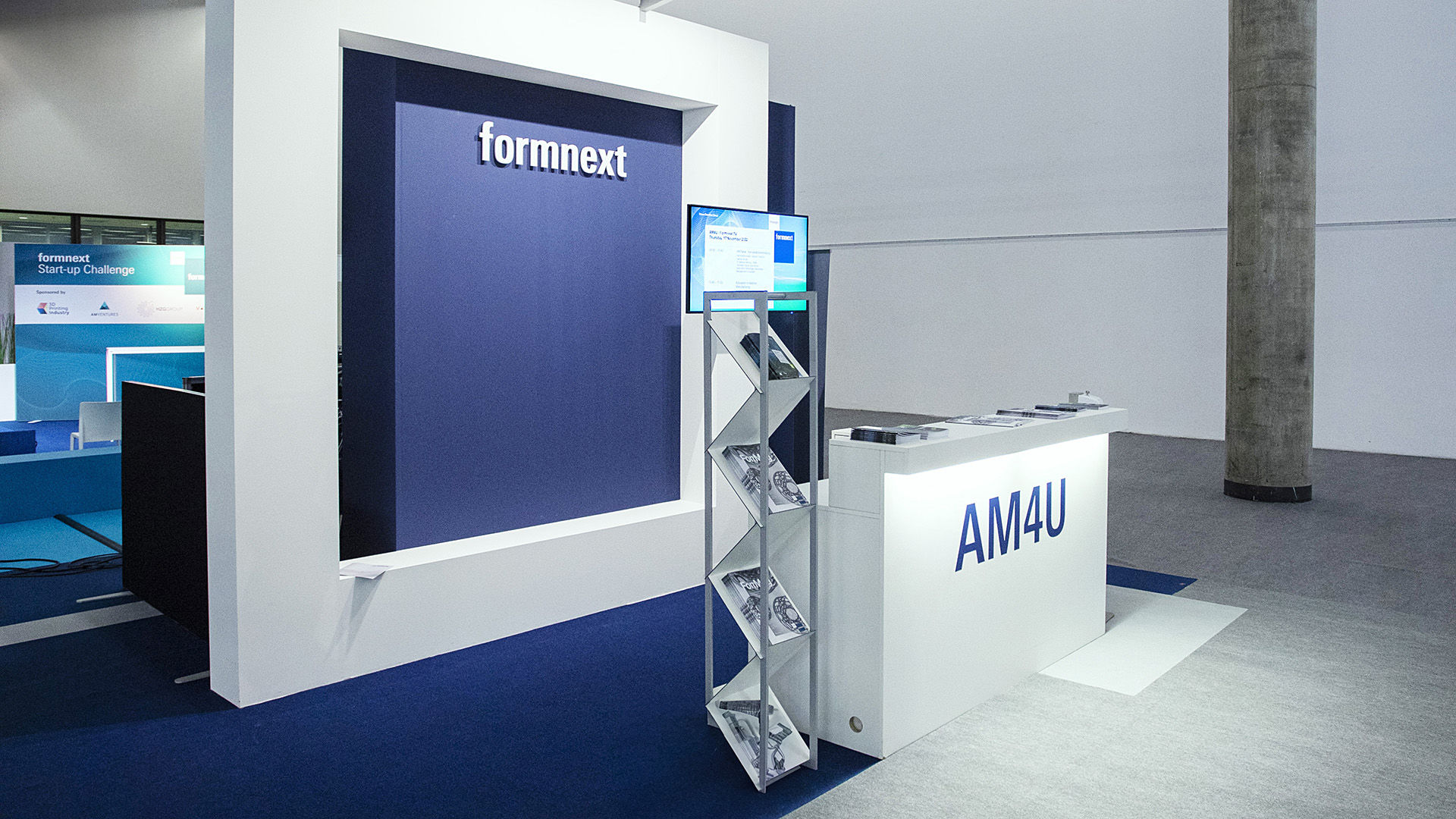 Infostand der AM4U Stage auf der Formnext 2022