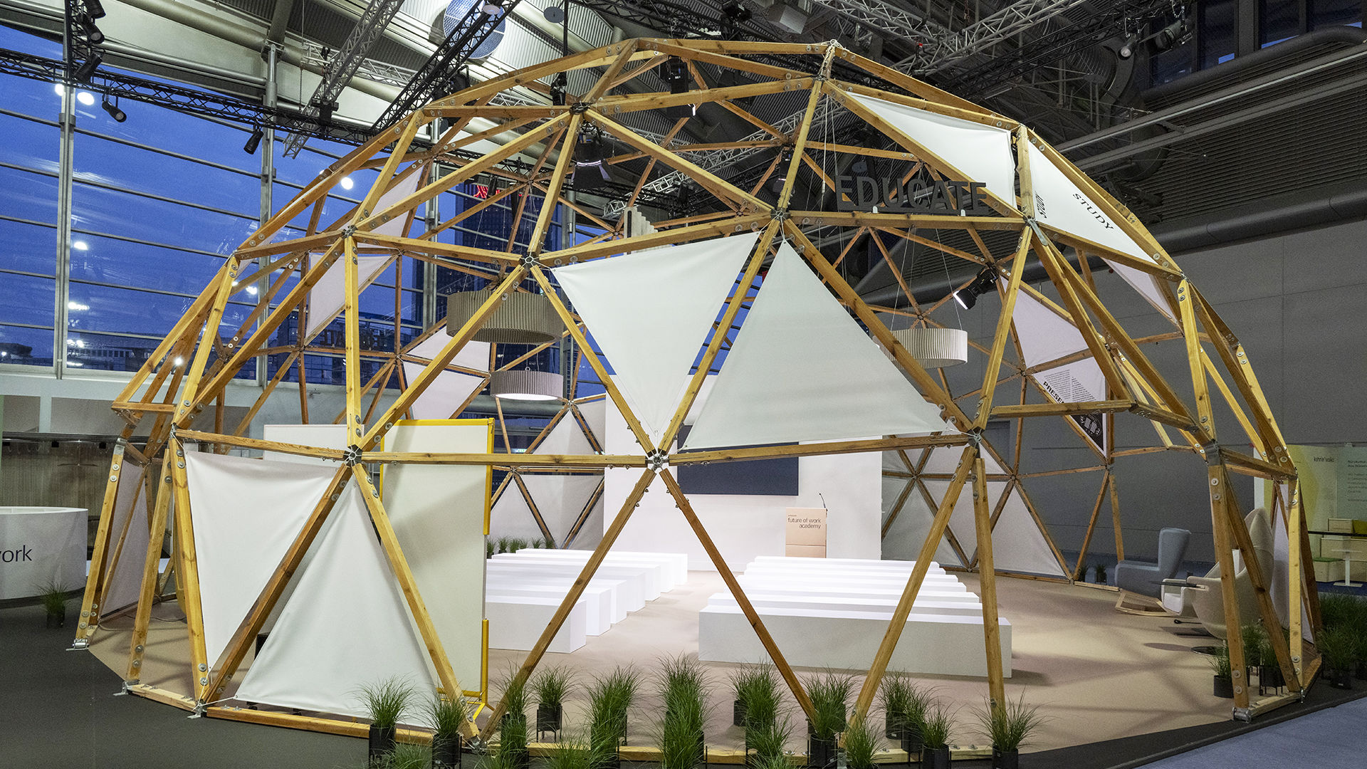 Bühne Future of Work auf der Ambiente 2024