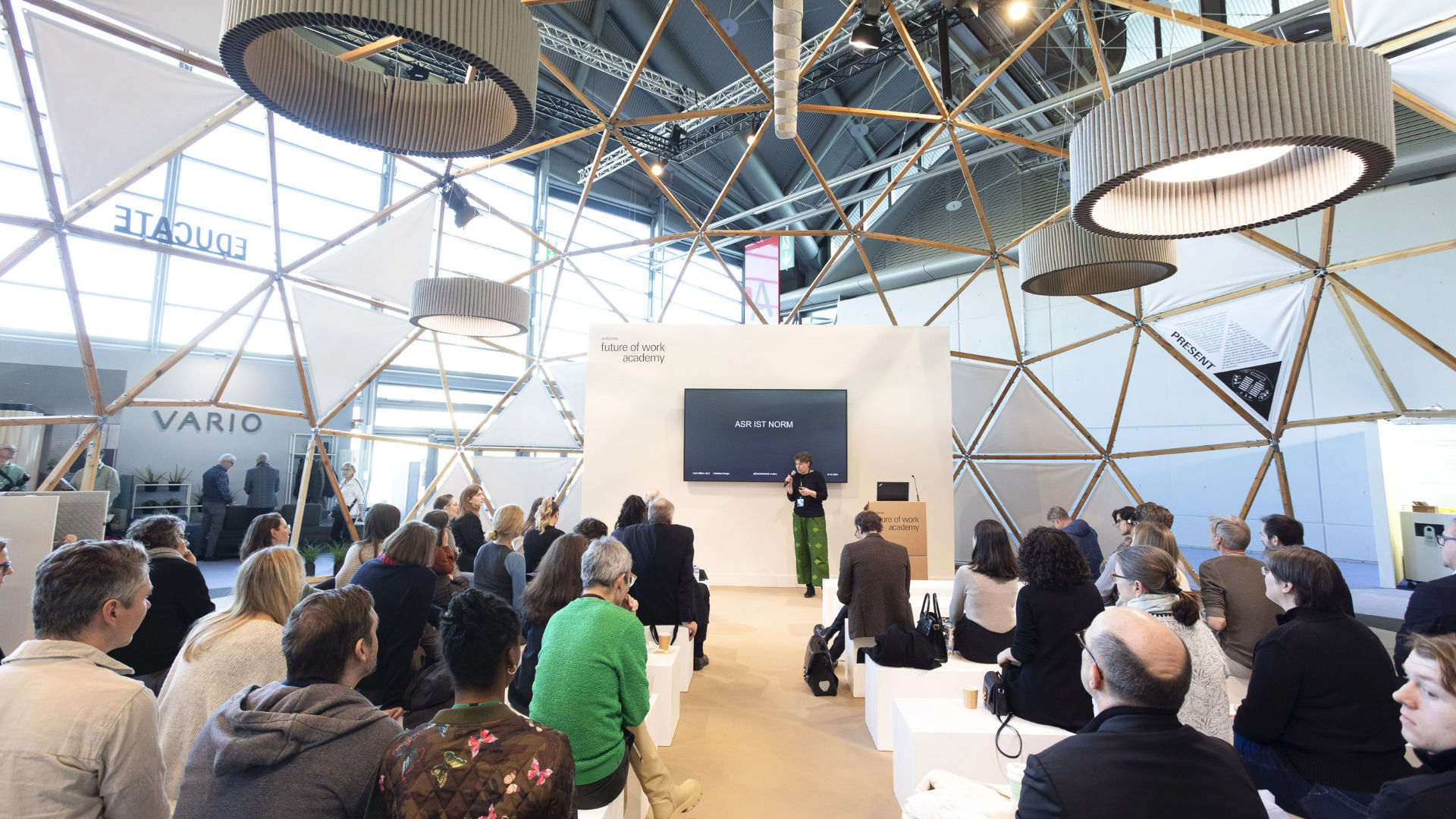 Bühne Future of Work auf der Ambiente 2024