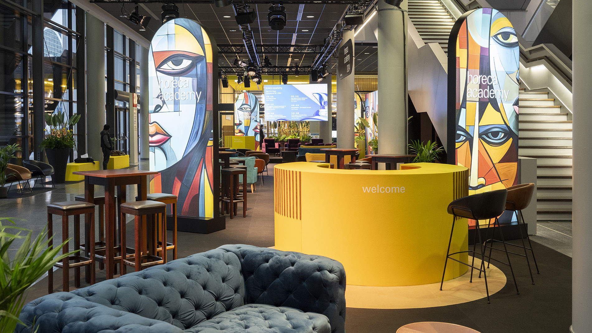 Infostand der Bühne HoReCa auf der Ambiente 2024