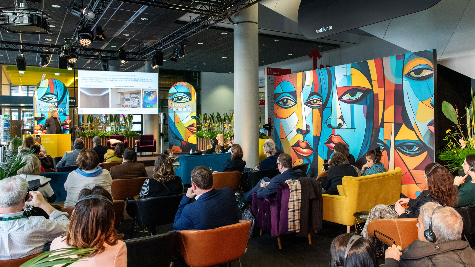 Bühne HoReCa auf der Ambiente 2024 mit Publikum